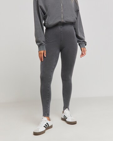 Acid Wash Cotton Leggings