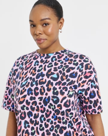 Pretty Secrets (2 Pack) Value Pyjama Legging Sets Leopard/Black