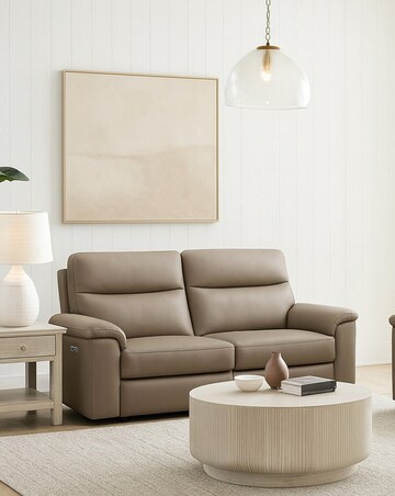 Aspire Corvan Leather Recliner 2 Seater