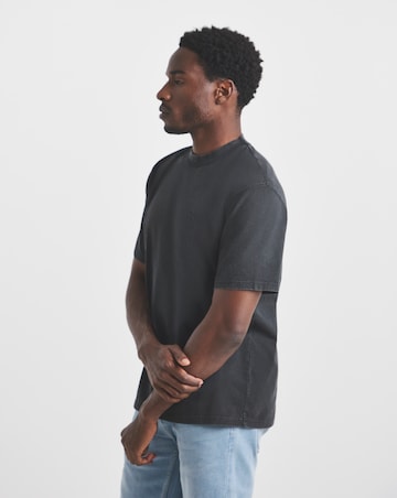 Union Garment Dyed T-Shirt-Black