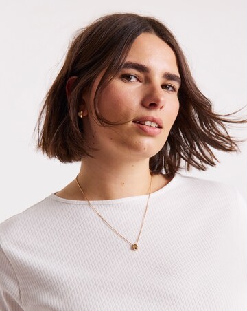 Navy, Khaki & Ecru 3 Pack Long Sleeve Rib Tops