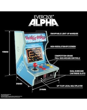 Evercade Alpha TAITO Retro Gaming Bartop Arcade