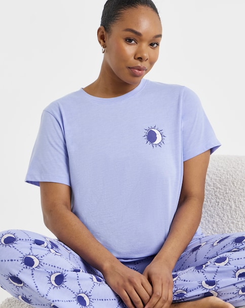 Pretty Secrets Value Pyjama Set Celestial Print