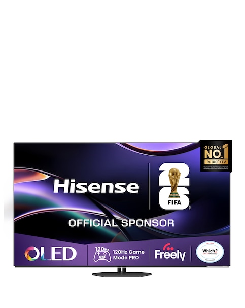 Hisense 65A85QTUK 65in OLED 4K Ultra HD HDR Smart TV