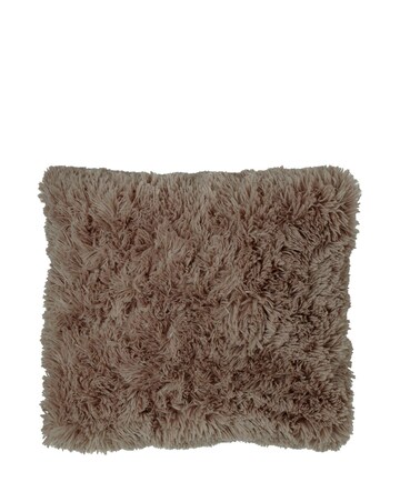 Catherine Lansfield Shaggy Fleece Cushion