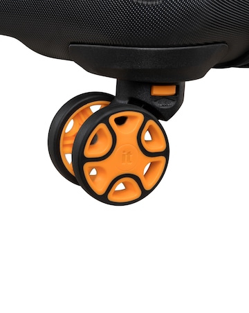 IT Luggage Convertible Underseat Suitcase with Removable Wheels