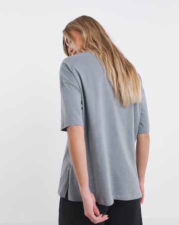 Black, White & Grey 3 Pack Pure Cotton Boyfriend T-Shirt