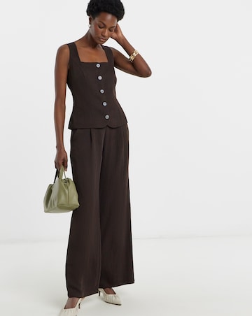 TEXTURED WAISTCOAT