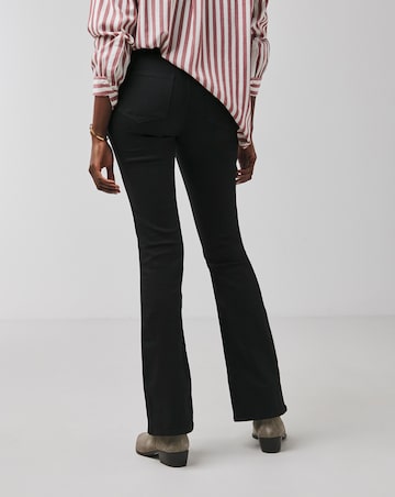 Black Stretch Bootcut Jeggings