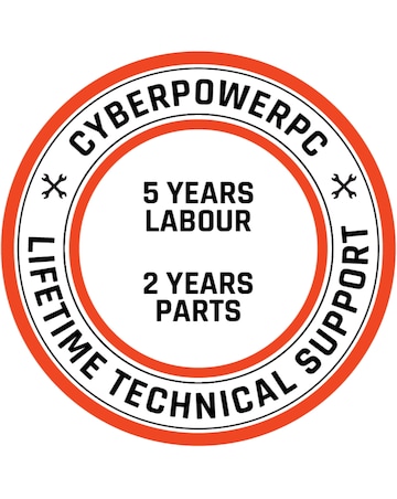 CyberPowerPC Intel i5 12400F RTX 5060 1TB SSD Gaming PC