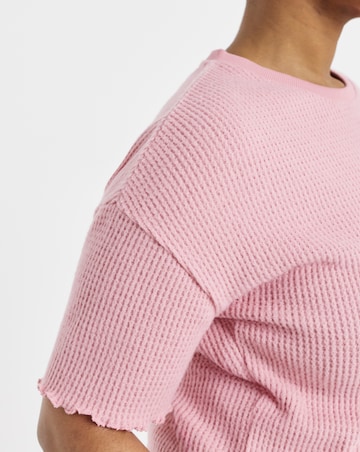 Pretty Secrets Waffle Lounge Short Set