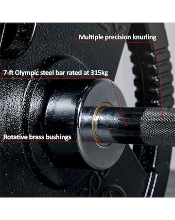 Marcy 60ECO Olympic Weight Set 60kg