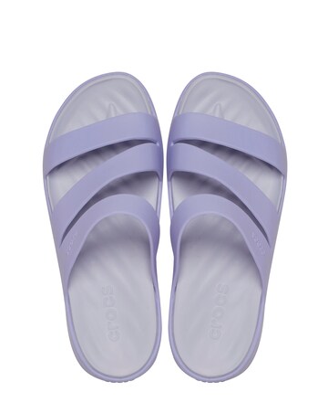 Crocs Purple Getaway Strappy Slider Sandals -Standard Fit (D)