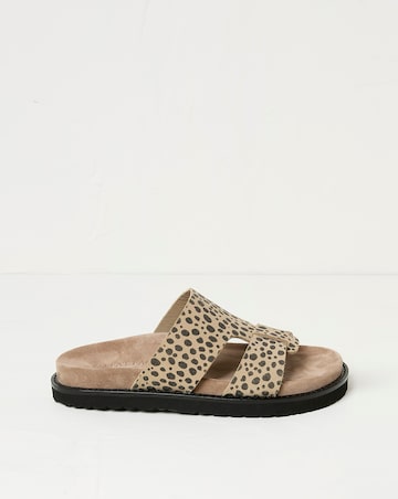 FatFace Edie Leather Chunky Sole Sandal