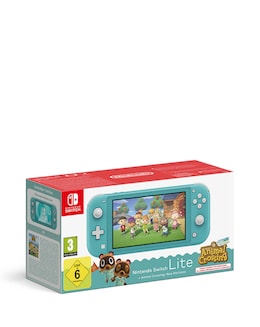 Nintendo Switch Lite Turquiose + Animal Crossing Horizons