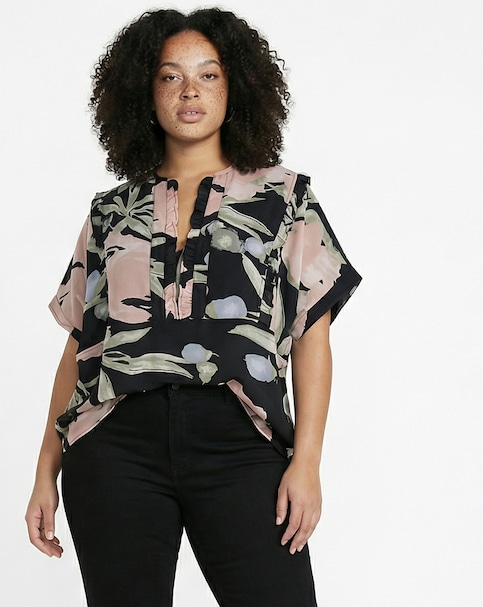 Religion Ivy Floral Blouse Top