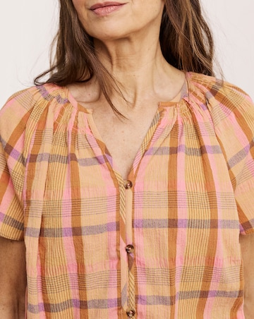 Julipa Petite Check Blouse