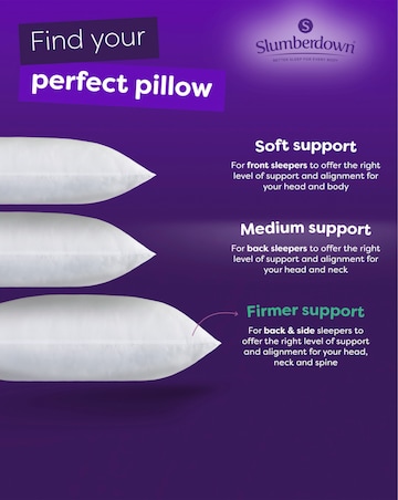 Slumberdown Super Support Anti Allergy 4 Pack Pillows