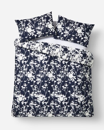 Ember Shadow Floral Duvet Set