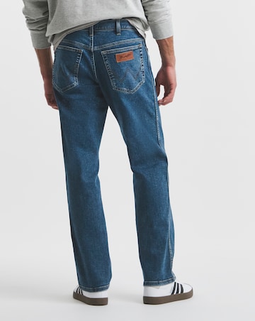 Wrangler Texas Straight Fit Jean - Stonewash