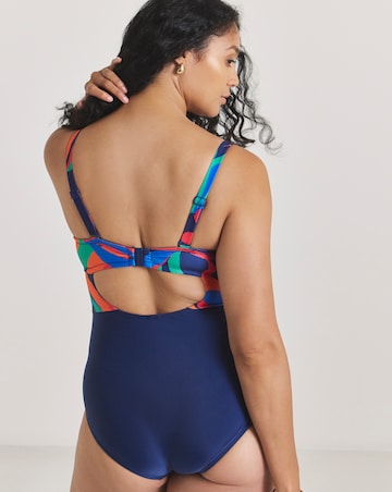 Underwired Bandeau Swimsuit With Detachable Straps