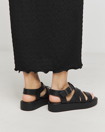 Dublin Chunky Fisherman Sandals - Wide Fit (E)