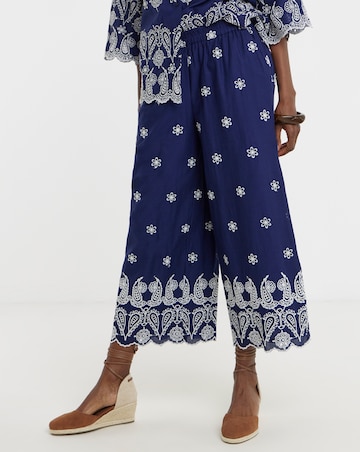 Embroidered Trouser