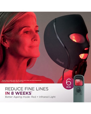 Shark Cryoglow Under-Eye Cooling + Led Anti-Ageing & Blemish Repair Mask - Sage