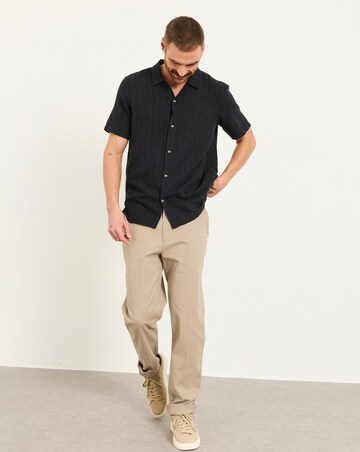 FatFace Bosbury Pique Chino Regular Length - Stone