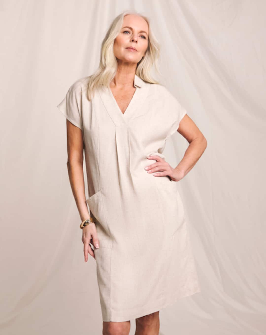 Ted Baker Tealan Linen Floral Mini Dress | Fashion World