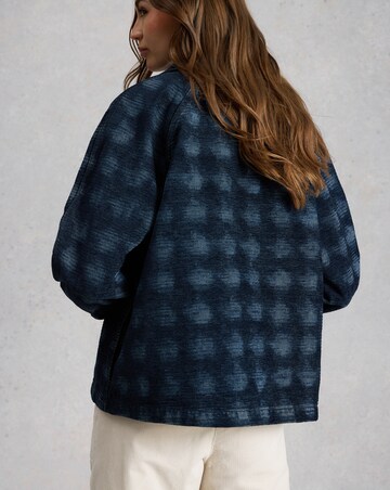 White Stuff Eden Denim Jacquard Jacket