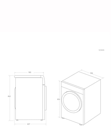 Candy Smart Pro CSOEC8DG 8kg Condenser Tumble Dryer White + Install