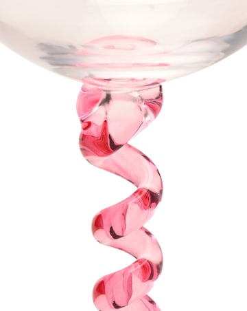 Raspberry Blossom Pair Of Coupes With Wiggle Stems In A Giftbox