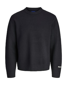 Jack &amp; Jones Norrebro Logo Jumper - Black