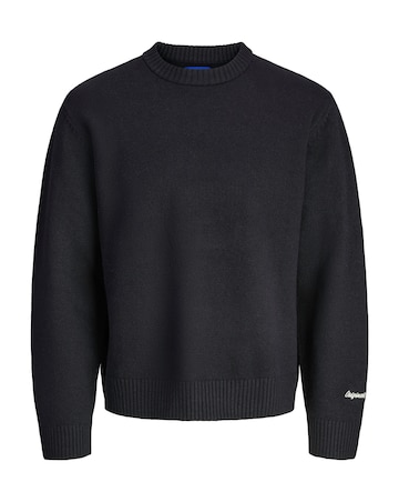 Jack & Jones Norrebro Logo Jumper - Black