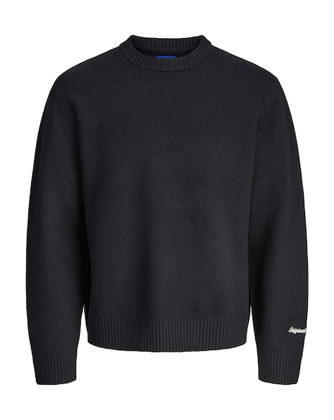 Jack & Jones Norrebro Logo Jumper - Black