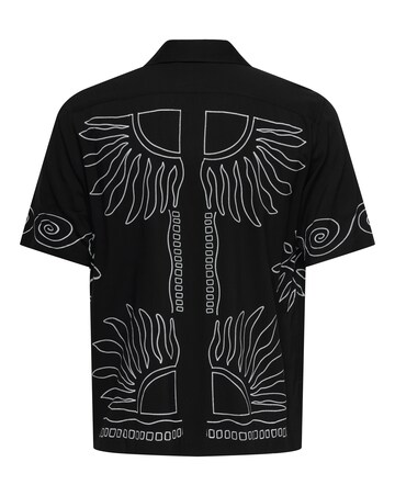 Only & Sons Wright Printed Shirt - Black