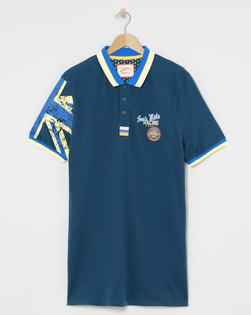 Joe Browns Union Jack Sleeve Polo Long