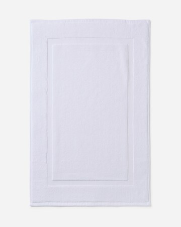 Egyptian Cotton Bath Mat - White