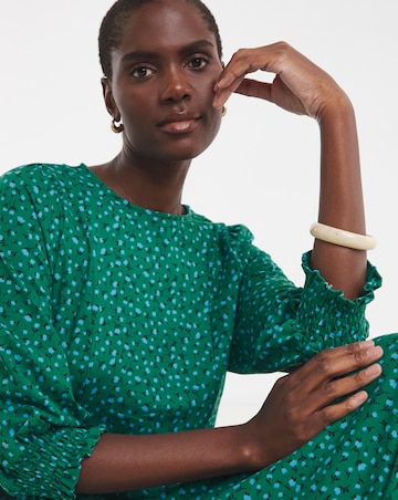 Soft Touch Seam Detail Smock Dress