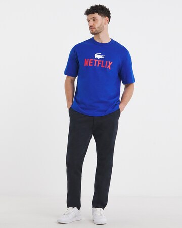 Lacoste X Netflix Logo T-Shirt