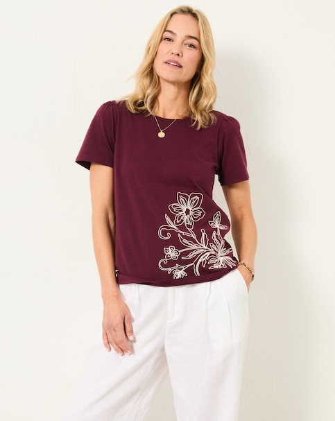 FatFace Freya Floral Tee