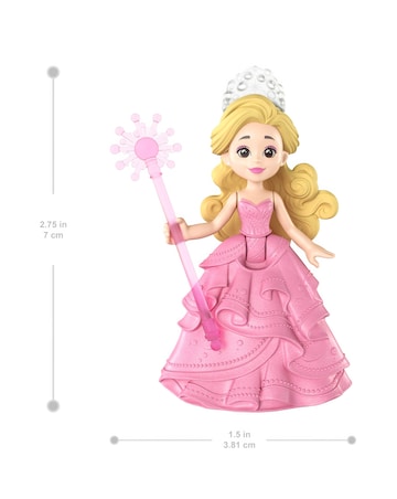 Wicked Glinda's Floating Bubble Toy with Vehicle & Glinda Small Doll