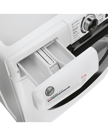 Hoover H-WASH 350 H3WPS4146TAMB-80, 14kg, Washing Machine - White