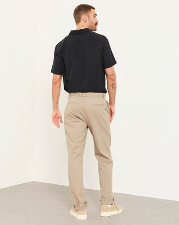 FatFace Bosbury Pique Chino Regular Length - Stone