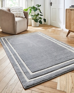 Sara Carved Border Rug