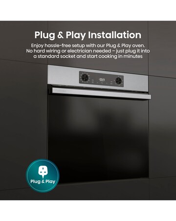 Hisense Hi2 Built In Electric Plug & Play Oven - Stainless Steel