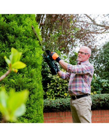 Webb 20V 50cm Cordless Hedge Trimmer (2AH Battery & Charger)