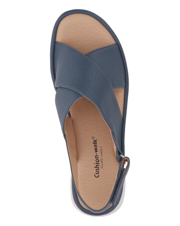 Cushion Walk Crossover Sandals Extra Wide EEE Fit