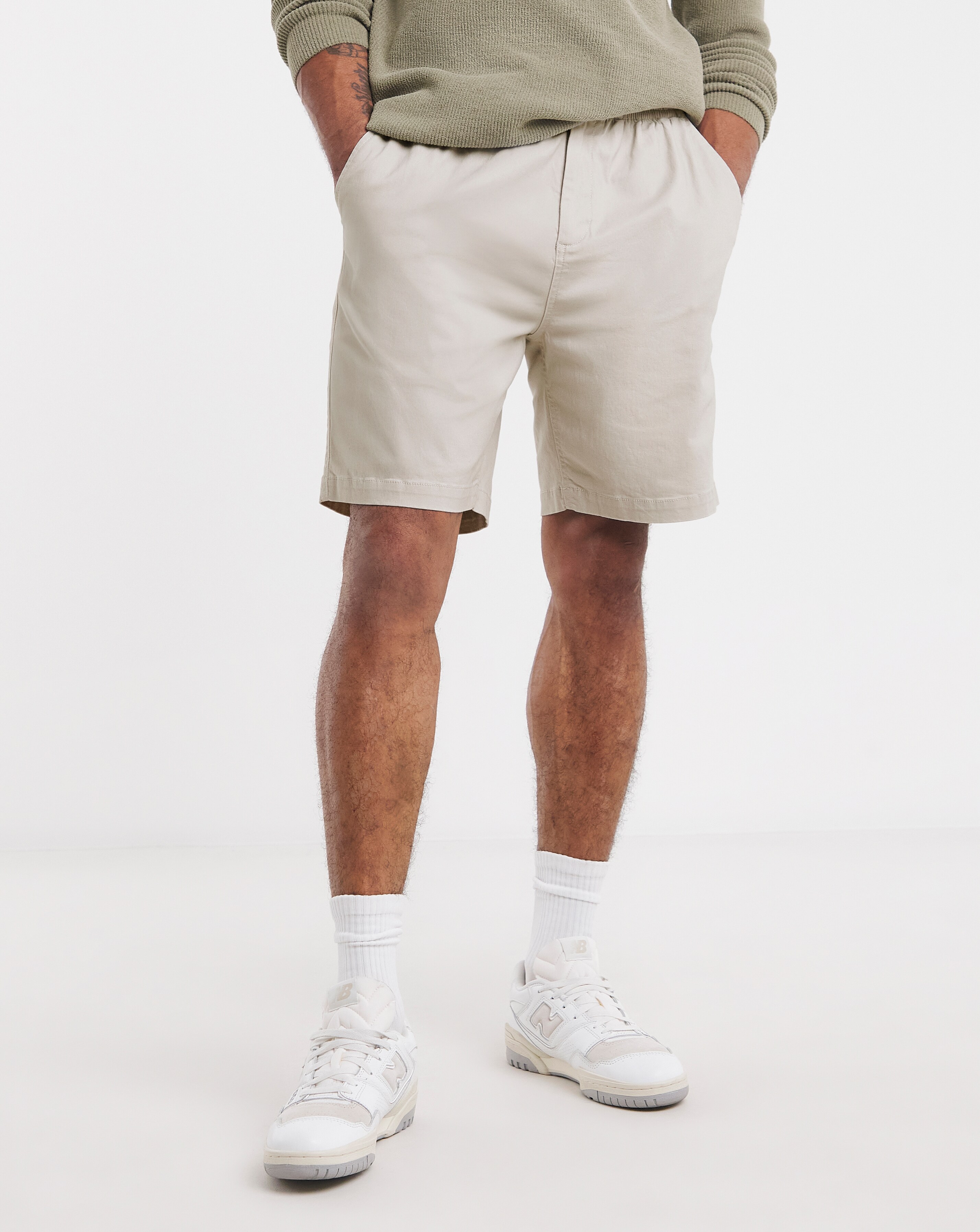 Fully Elasticated Comfort Waist Chino Short